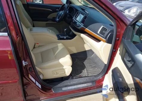 2017 Toyota Highlander Hybrid Limited Platinum z USA, uszkodzony, nr VIN 5TDDGRFH6HS035794